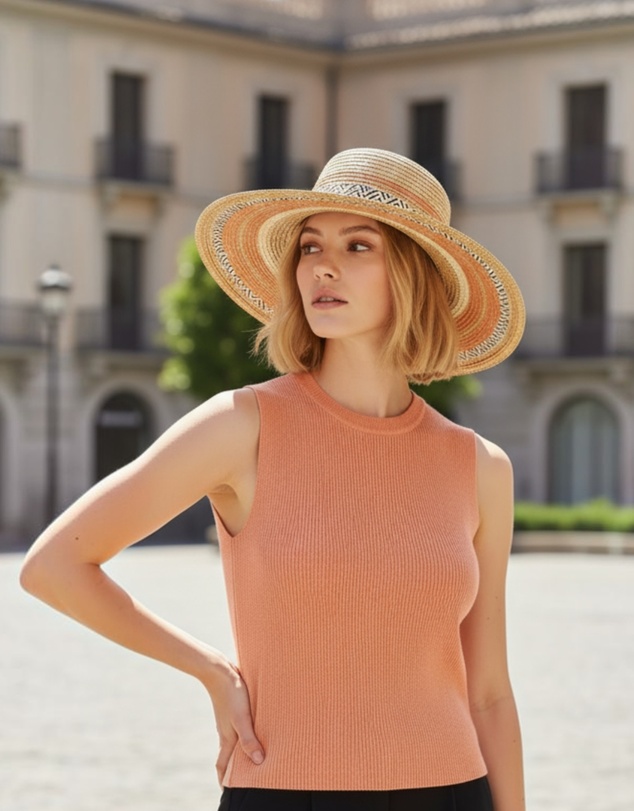 Mossée - Willa Straw Woven Hat