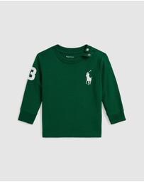 Polo Ralph Lauren - Big Pony Cotton Jersey Tee - ICONIC EXCLUSIVE - Babies