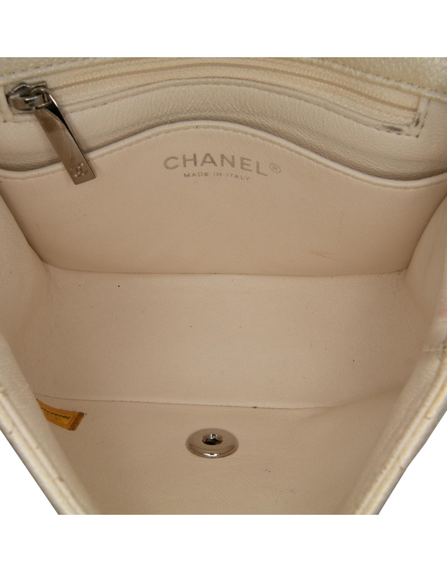 Pre-Loved by Azura Reborn - Pre-Loved Mini Square Classic Caviar Single Flap