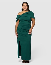 Pink Dusk by Curve Project - Damn Fine Maxi Dress