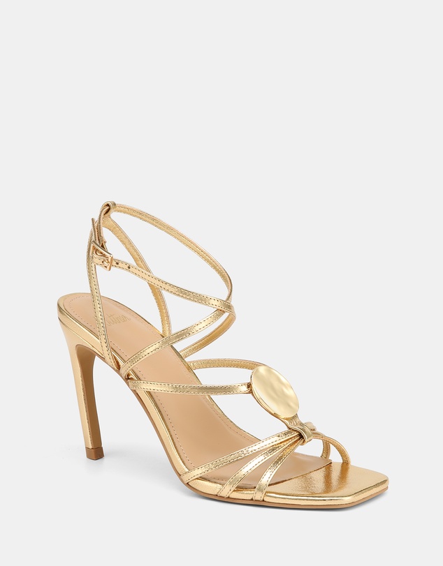 Wittner - Tatum Metallic Leather High Heels
