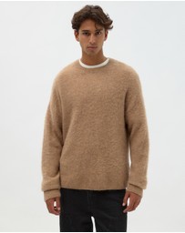AERE - Brushed Alpaca Blend Sweater