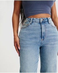 Cotton On - Curvy Stretch Straight Jeans
