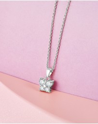 Mestige Kids - Little Flutter Necklace - Silver Plated