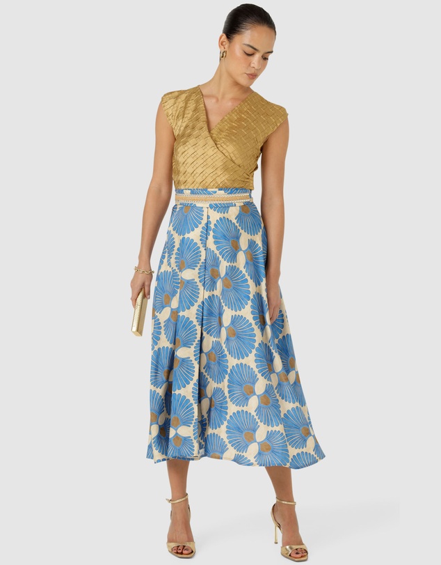 SACHA DRAKE - Sylvia Top In Gold