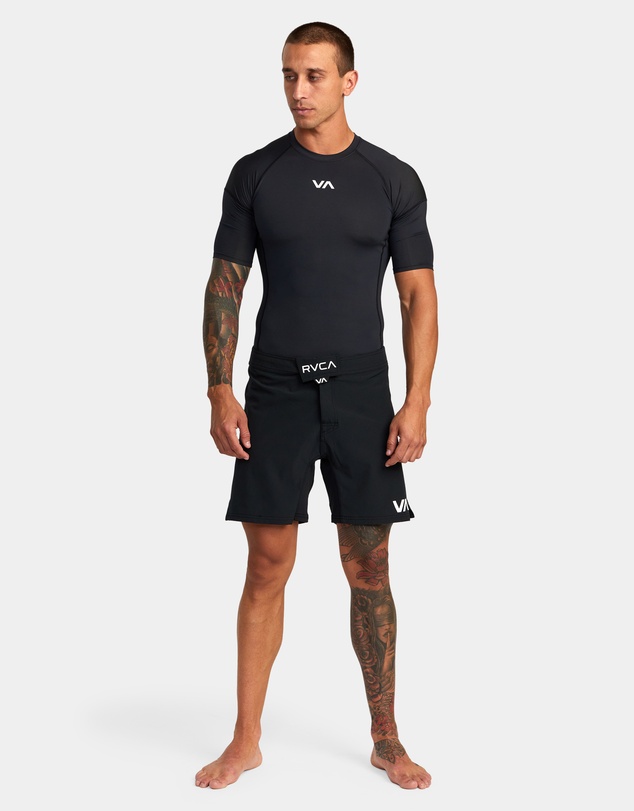 RVCA - Mens Sport Short Sleeve Rash Vest