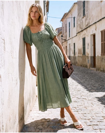 The Fated - Clara Midi Dress