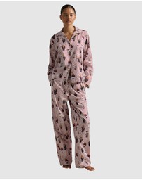 Polo Ralph Lauren - Madison Cotton Long Sleeve Button Down Pyjama Set
