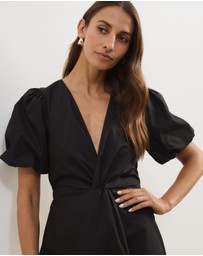 Atmos&Here - Cole Cotton Poplin Mini Dress