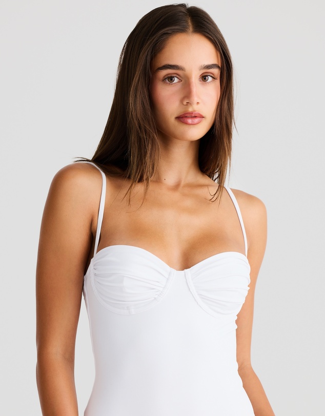 Vacay Swimwear - Paros One Piece White