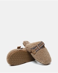 EVERAU - Australian Shepherd Ugg Cecil Double Faced Sheepskin Upper House Shoes