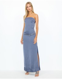 Dazie - Afterglow Belted Maxi Dress