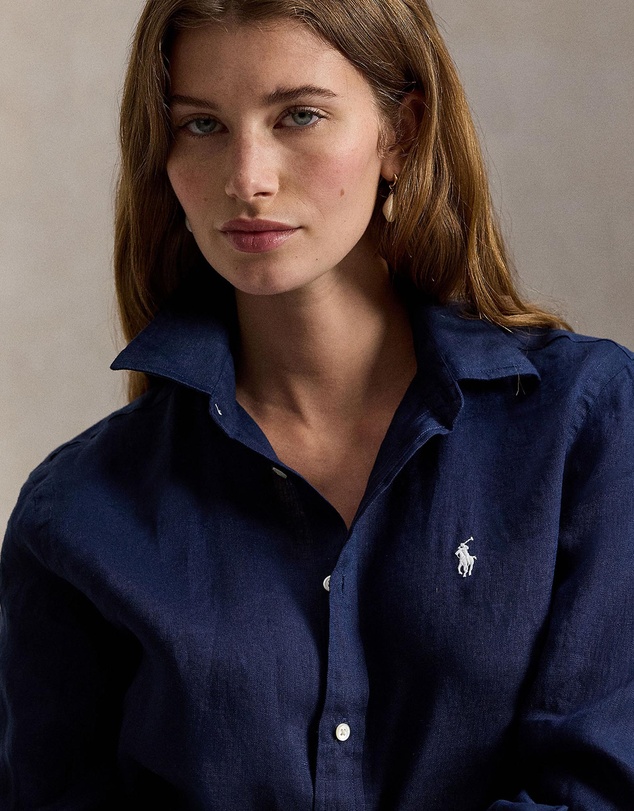 Polo Ralph Lauren - Classic Fit Linen Shirt - The ICONIC Exclusive