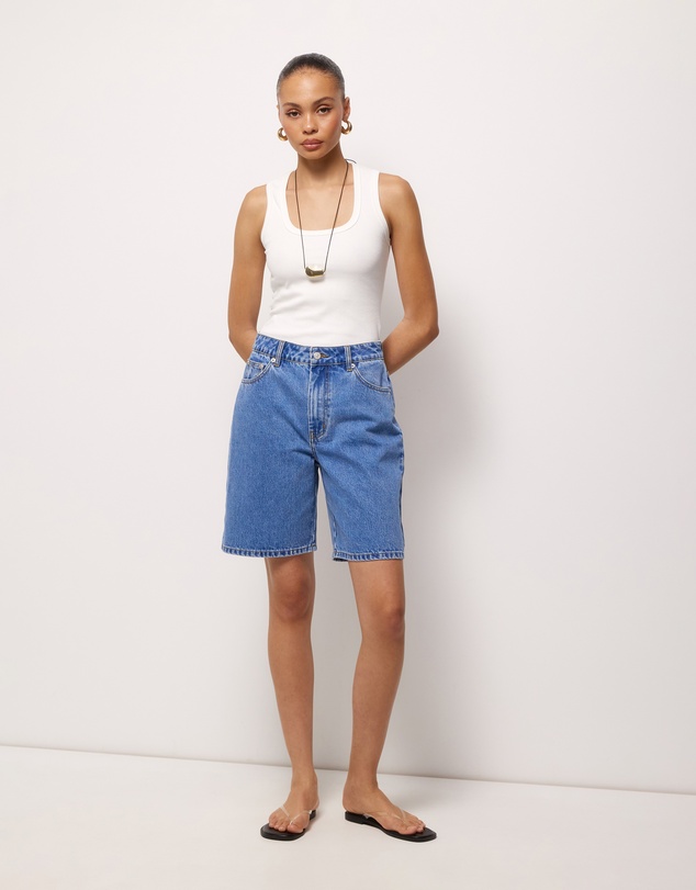 AERE - Belle Deep U Scoop Tank