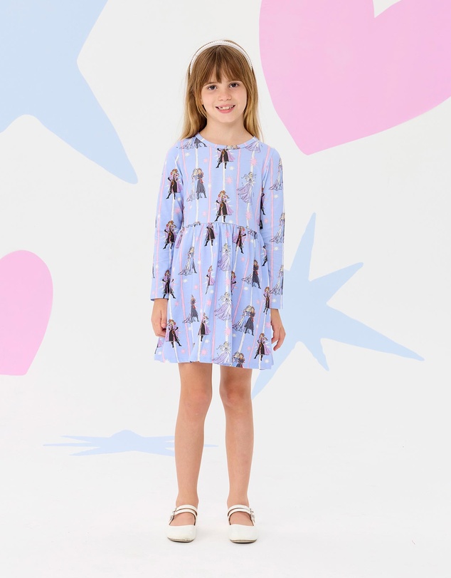 Rock Your Kid - Frozen Jersey Dress - Babies-Teens