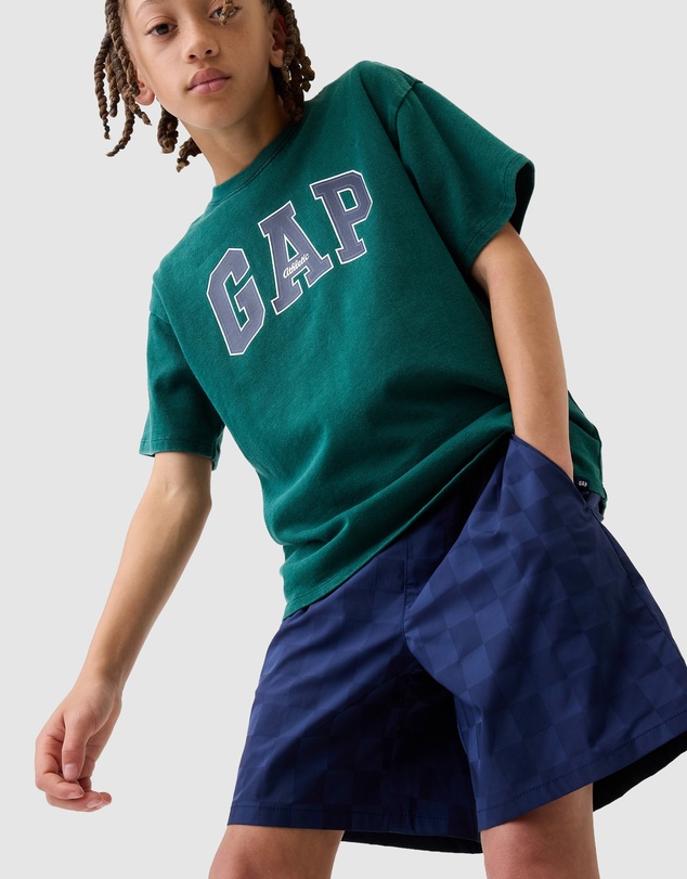 GAP - PO Fusion Active Shorts Checker - Teens