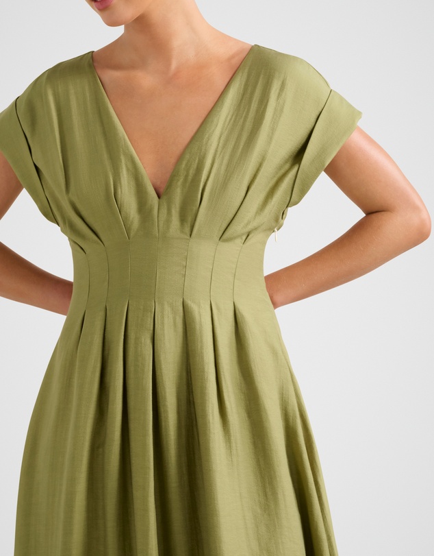 Forever New - Alessandra Tuck Detail Midi Dress