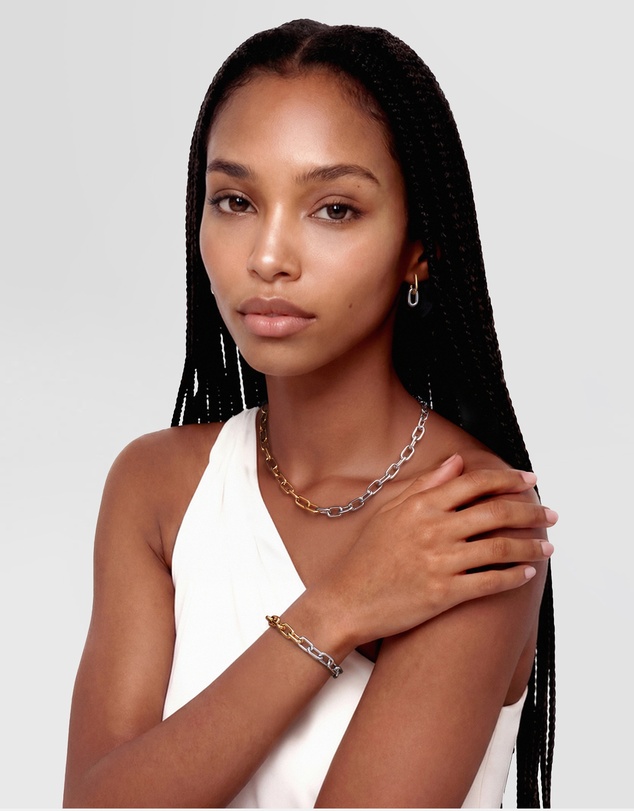Daniel Wellington - Contrast Link Bracelet Two Tone