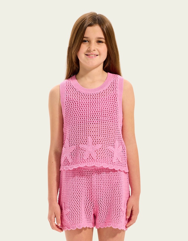 Seafolly - Knit Crochet Shorts - Teens