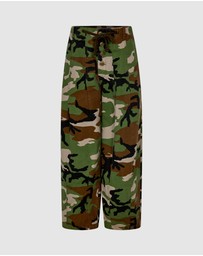KINGA CSILLA - Camuffare Pallet Pants