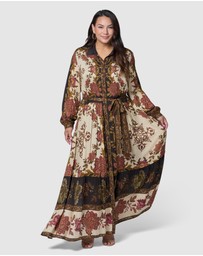 Something 4 Olivia - Sadie Maxi Shirt Dress