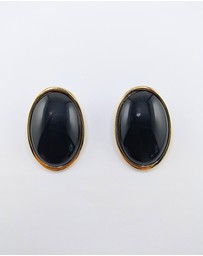 Izoa - Renna Statement Stud Earrings