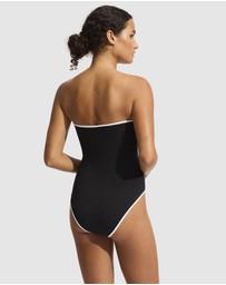 Seafolly - Beach Bound DD Bandeau One Piece