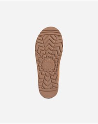 Ozwear Connection Uggs - Ugg Eskimo Buckled Platform Mini Boots