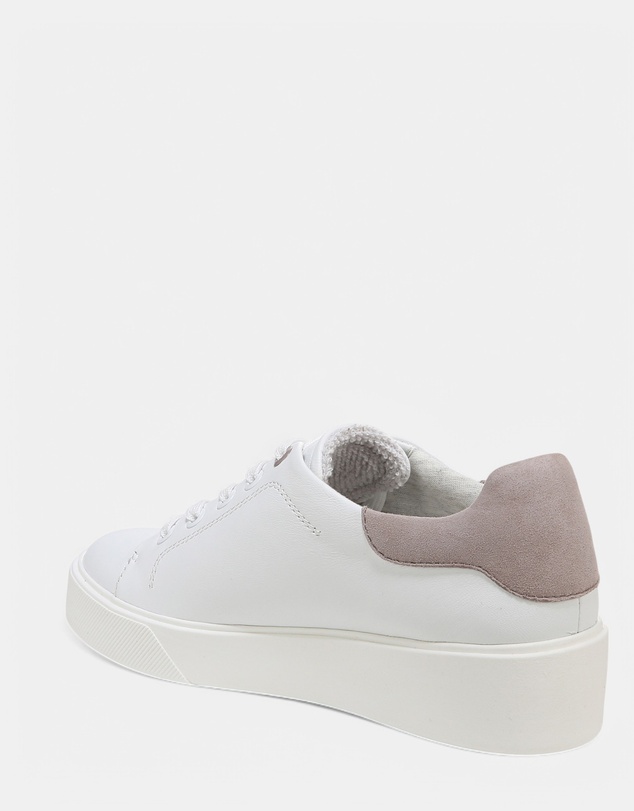Naturalizer - Morrison 2.0 Lace Up Sneaker - White/Turtledove - Wide