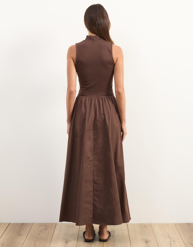 Atmos&Here - Annie Contrast Midi Dress