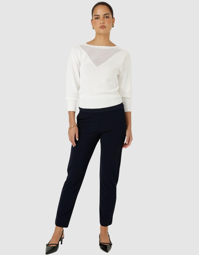 SACHA DRAKE - Chloe 3/4 Sleeve Knit Top