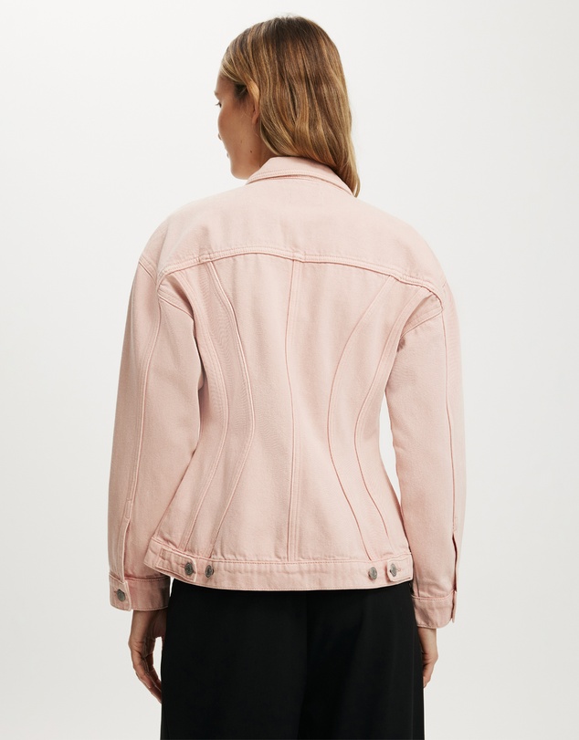 Cotton On - Alva Cinched Denim Jacket