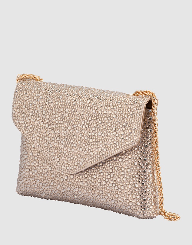 Olga Berg - Hattie Crystal Shoulder Bag