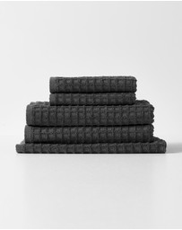 Aura Home - Waffle Bath Towel Set