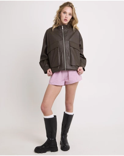 Alice In The Eve - Suki Funnel Neck Jacket