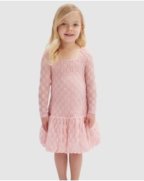 Bardot Junior - Rosalie Bubble Mini Dress - Kids-Teens