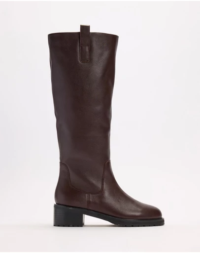 AERE - Leather Knee Boots
