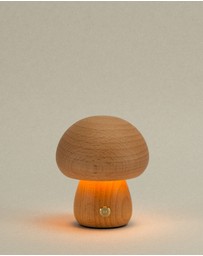 Dennis Did It - Timber Mushie Lamp Beech Small