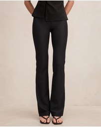 Forever New - Reagan Ribbed Flared Pants