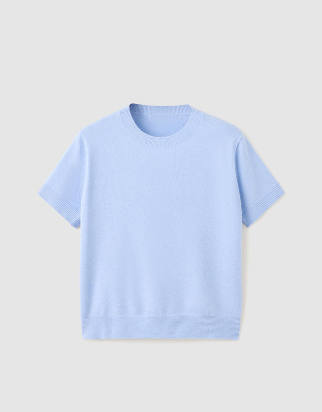 M.N.G - Short-Sleeved Knitted Sweater