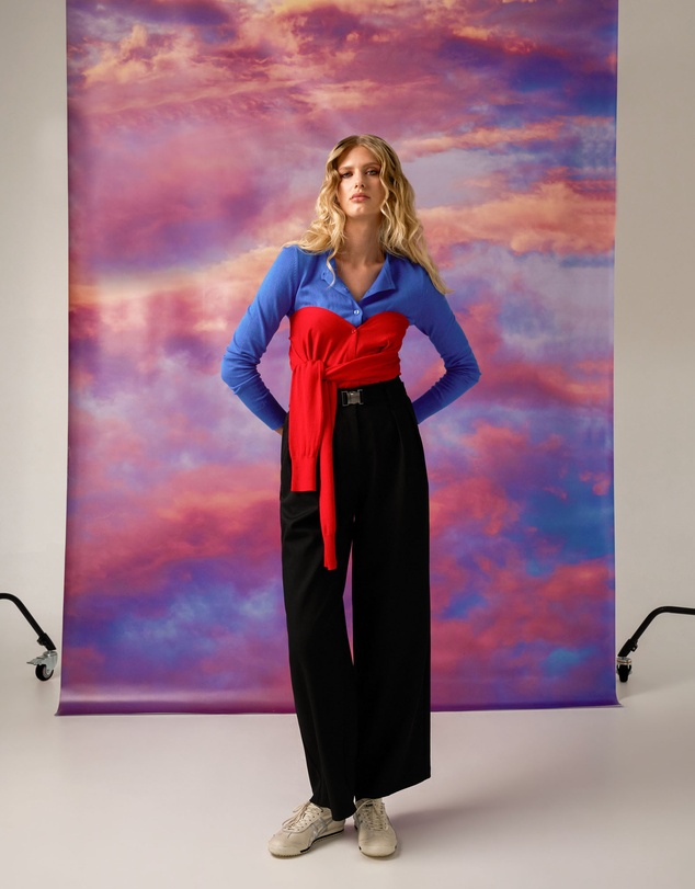 Forcast - Nicolette V-Neck Knit Cardigan