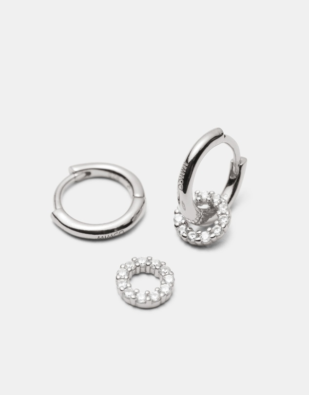 MIMCO - Nimbus Charm Hoop Earrings