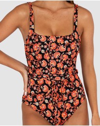 Baku Swimwear - Flamenco Square Neck One Piece Swimsuit