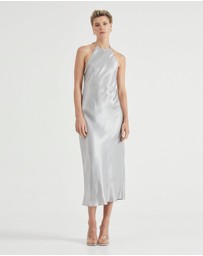Third Form - Crush Bias Halter Dress