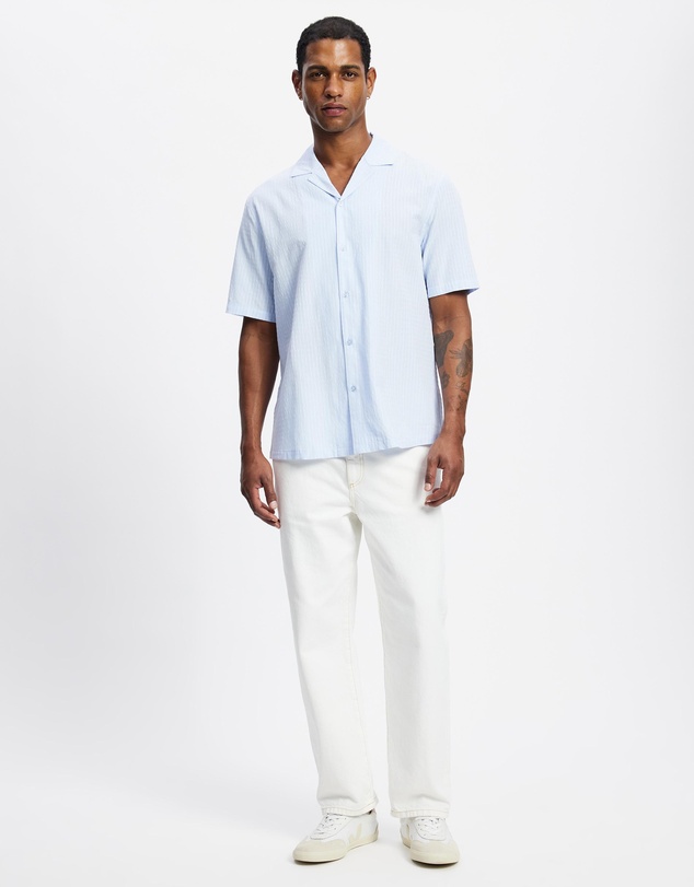 Staple Superior - Bluefield Camp Collar Shirt