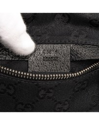 Pre-Loved by Azura Reborn - Pre-Loved GG Canvas Double Pocket Belt Bag