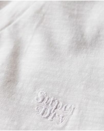 Superdry - Studios Slub Embroidered Vee Tee