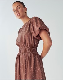 Willa - Pen Midi Dress