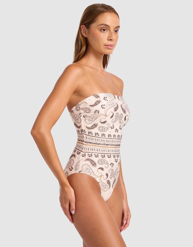 Seafolly - Drift Club Bandana DD Bandeau One Piece Swimsuit