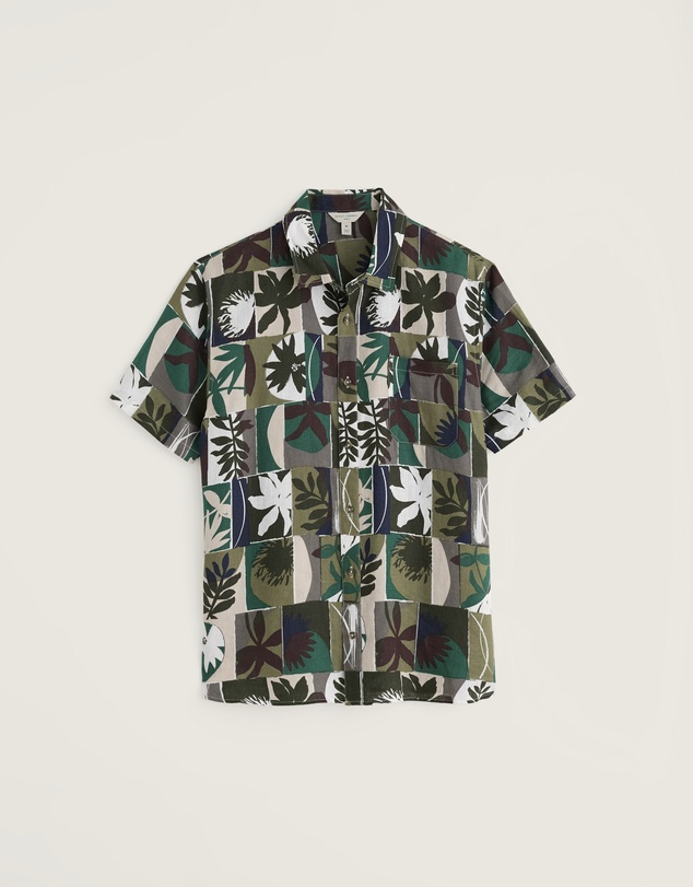 Seasalt - Men's Blue Heron Short Sleeve Shirt